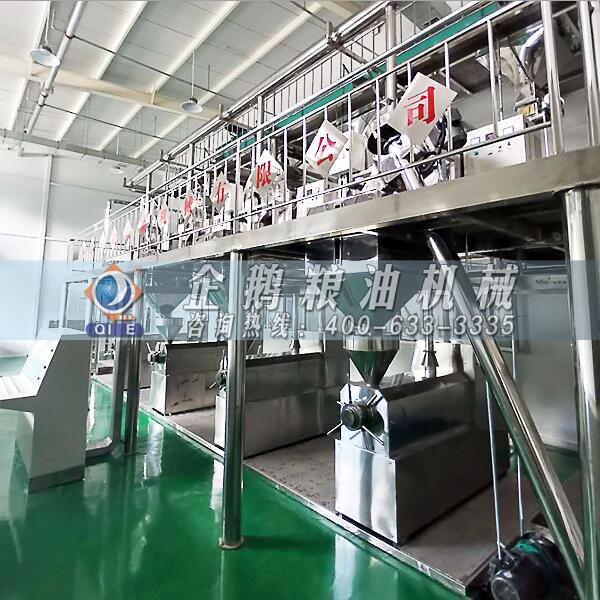 花生油加工機器價格,企鵝糧油技高一籌(圖1) 油脂機械設(shè)備